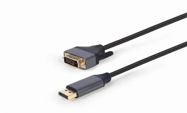 Gembird kábel DisplayPort (M) na DVI (M), Premium Series, 1.