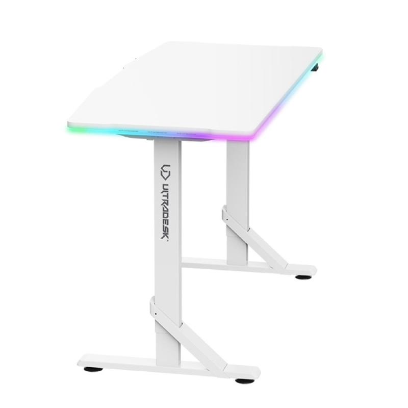 ULTRADESK Herný stôl IRON WHITE