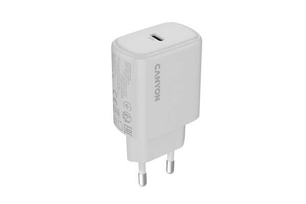 Canyon OnCharge 250, univerzálna nabíjačka do steny, 1x USB-