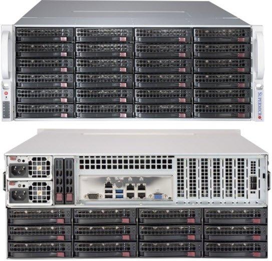 Supermicro®CSE-847BE1C4-R1K23LPB 4U chassis chassis 36x Hot-