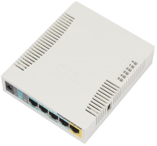 MIKROTIK RouterBOARD 951Ui-2HnD + L4 (600MHz, 128MB RAM, 5xL