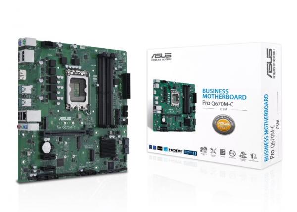 ASUS PRO Q670M-C-CSM soc 1700 H670 DDR5 ATX HDMI 2xDP