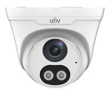 UNIVIEW Venkovní IP kamera 4MPx turret, 91,2°, IR+Bílý přísv