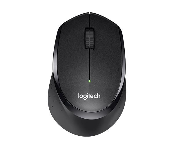 Logitech® B330 Silent Plus Wireless Mouse, BLACK