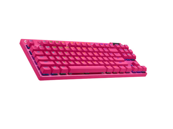 Logitech® G PRO X TKL LIGHTSPEED Gaming Keyboard - MAGENTA -