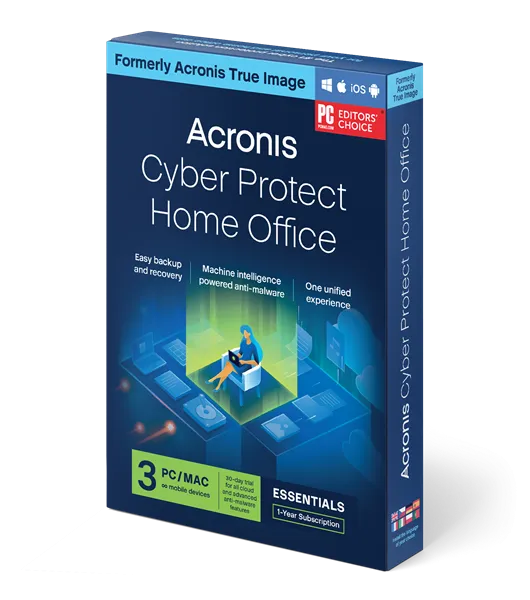 Acronis Cyber Protect Home Office Essentials 3 Computers - 1