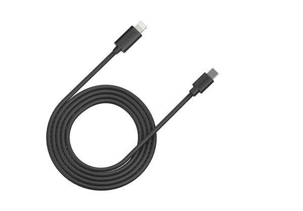 Canyon CFI-12, 2m kábel Lightning/USB-C, bez Apple certifiká