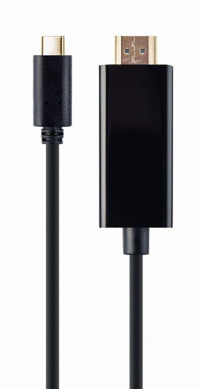 Gembird kábel USB-C (M) na HDMI (M), 4K, 60Hz, 2m kábel, čie