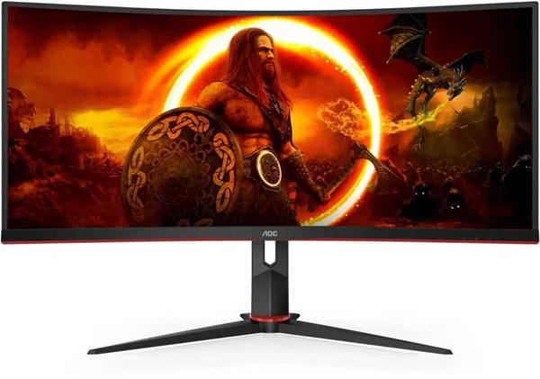 AOC CU34G2XP/BK 34" Fast VA 3440x1440 80M:1 1ms 400cd HDMI D