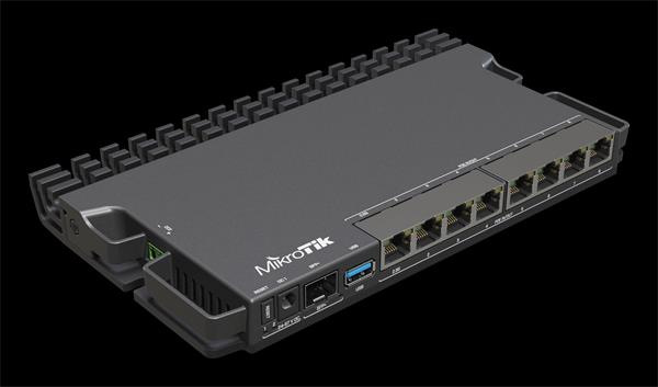 MIKROTIK RB5009UPr+S+IN with RouterOS L5 license, indoor cas