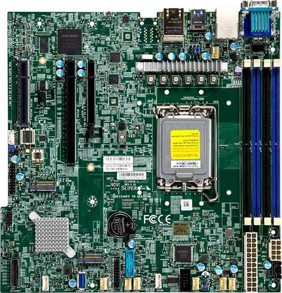 Supermicro Server board X13SCH-F 1xLGA1700,uATX, Intel® C2