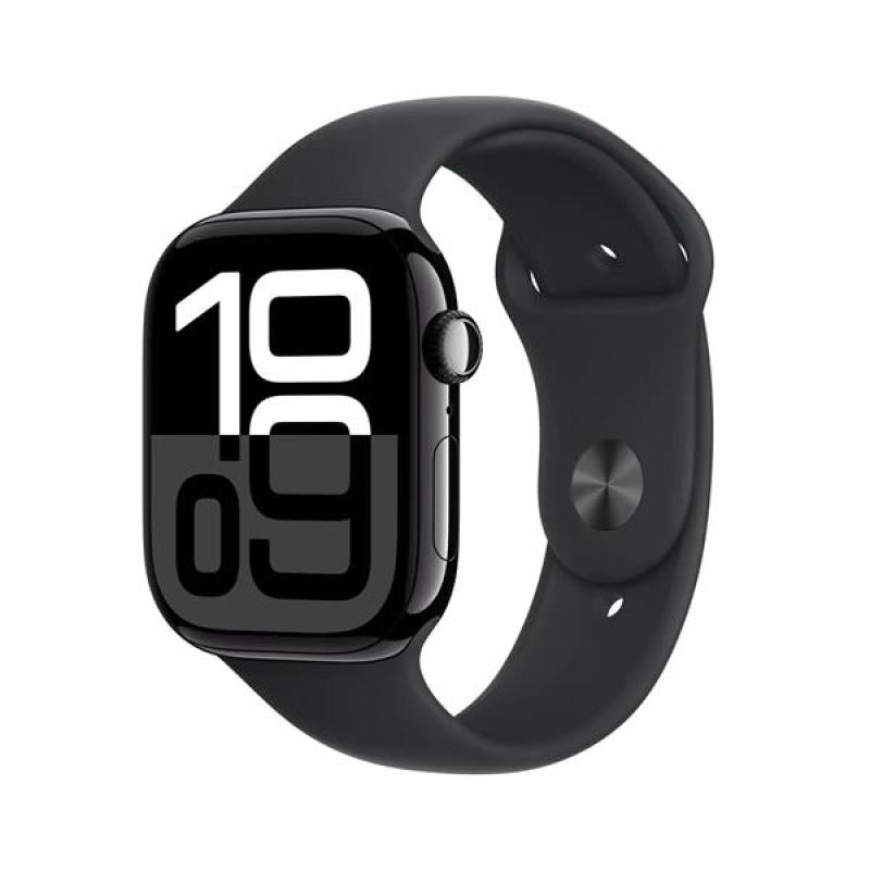 Apple Watch Series 10 GPS 46mm Jet Black Aluminium Case with