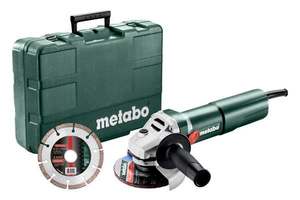 Metabo W 1100-125 Set * Uhlová brúska