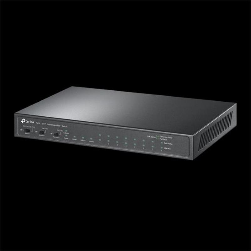 TP-LINK "8-Port 10/100Mbps + 3-Port Gigabit Desktop Switch w