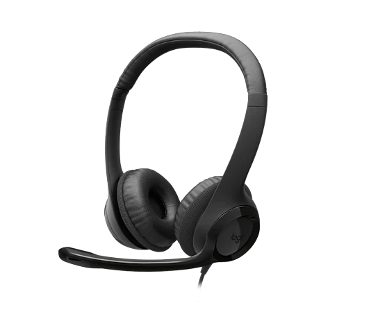 Logitech® H390 USB-C Headset - MIDNIGHT BLACK