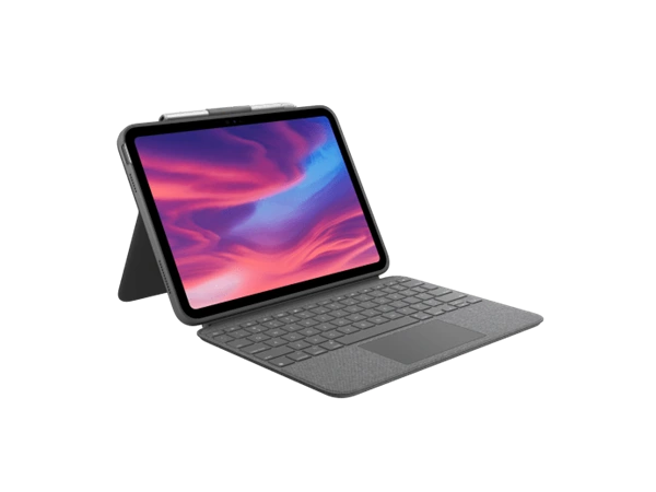 Logitech® Combo Touch for iPad (10th gen) - OXFORD GREY - UK