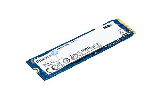 Kingston 500GB NV3 SSD PCIe 4.0 NVMe M.2 2280 ( r5000MB/s, w