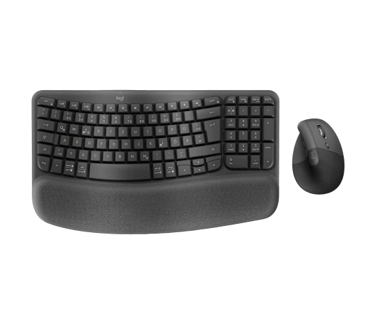 Logitech® Wave Keys and Lift Combo - GRAPHITE - US INT'L