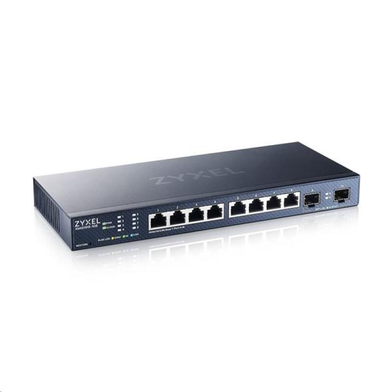 Zyxel XMG1915-10E, 8-port 2.5GbE, 2 SFP+ Smart Switch, hybir