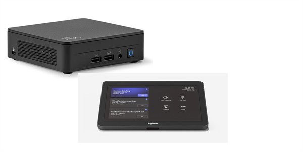 Logitech® TAPMSTBASEASU2 TAP NUC13L3Kv5 TEAMS NO CAM EU Plug