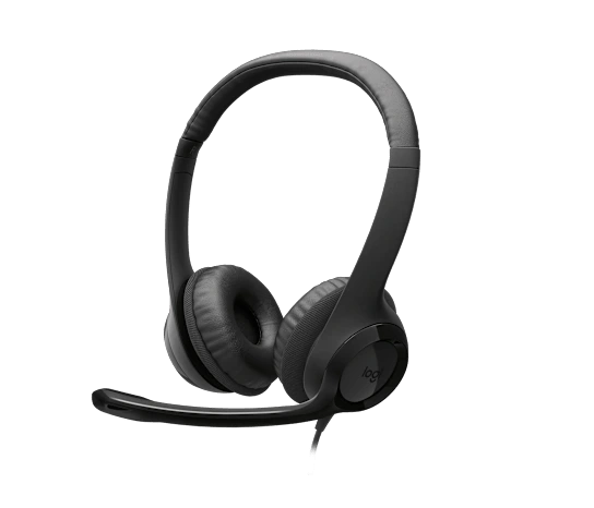 Logitech® H390 USB-C Headset - MIDNIGHT BLACK