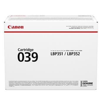 Canon cartridge 039 Bk