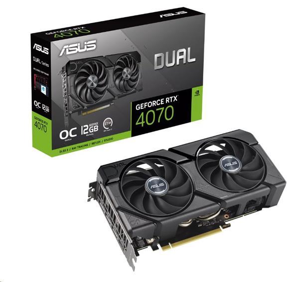 ASUS DUAL RTX4070 O12G 12GB/192-bit GDDR6 HDMI 3xDP