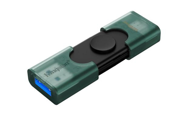 128 GB . USB 3.2 kľúč . Kingston DataTraveler Duo G2, USB-A
