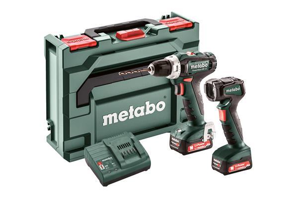 Metabo Set PowerMaxx BS 12+ULA * Aku Vŕtačka so skrutkovačom