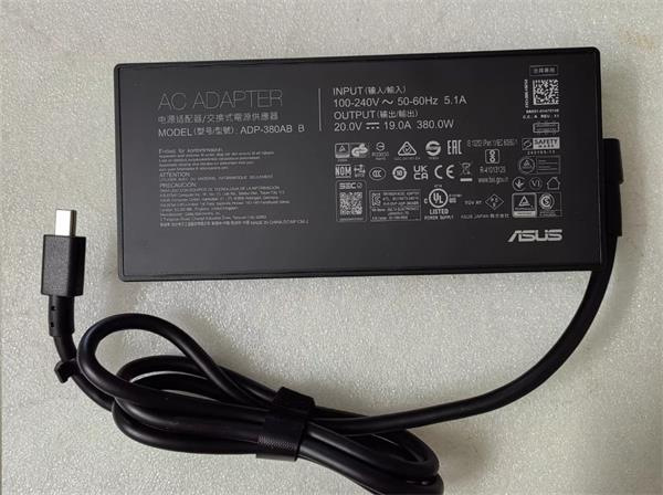 ASUS AC NAPÁJACÍ ADAPTÉR 380W 20V 3ipn RECTANGLE- bez EU plu