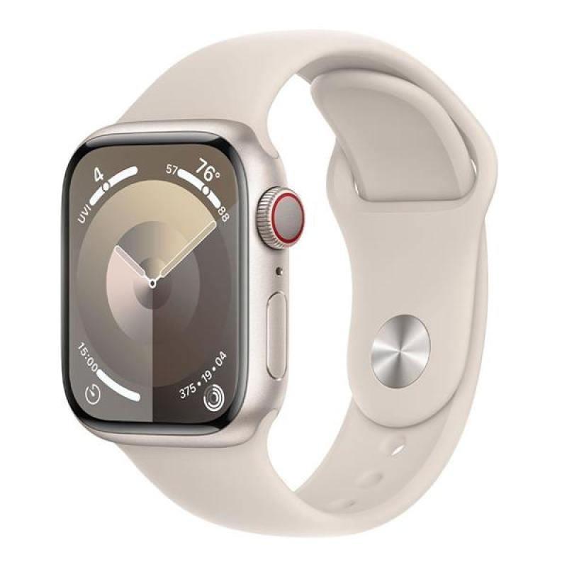 Apple Watch Series 9 GPS + Cellular 45mm Starlight Aluminium
