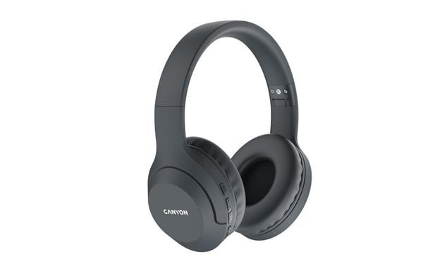 Canyon BTHS-3 Bluetooth bezdrôtové slúchadlá, USB-C nabíjani