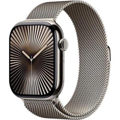 Apple Watch Series 10 GPS + Cellular 42mm Natural Titanium C