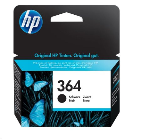 HP 364 Black Inkjet Print Cartridge