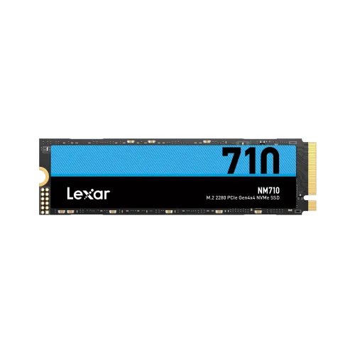 Lexar® 500GB NM710 PCIe Gen 4x4 M.2, up to 5000 MB/s read an