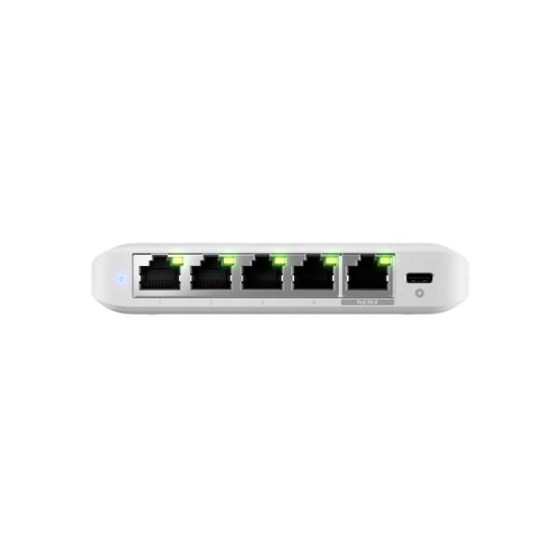 Ubiquiti UniFi Compact, 5-port 2.5G switch that can be power