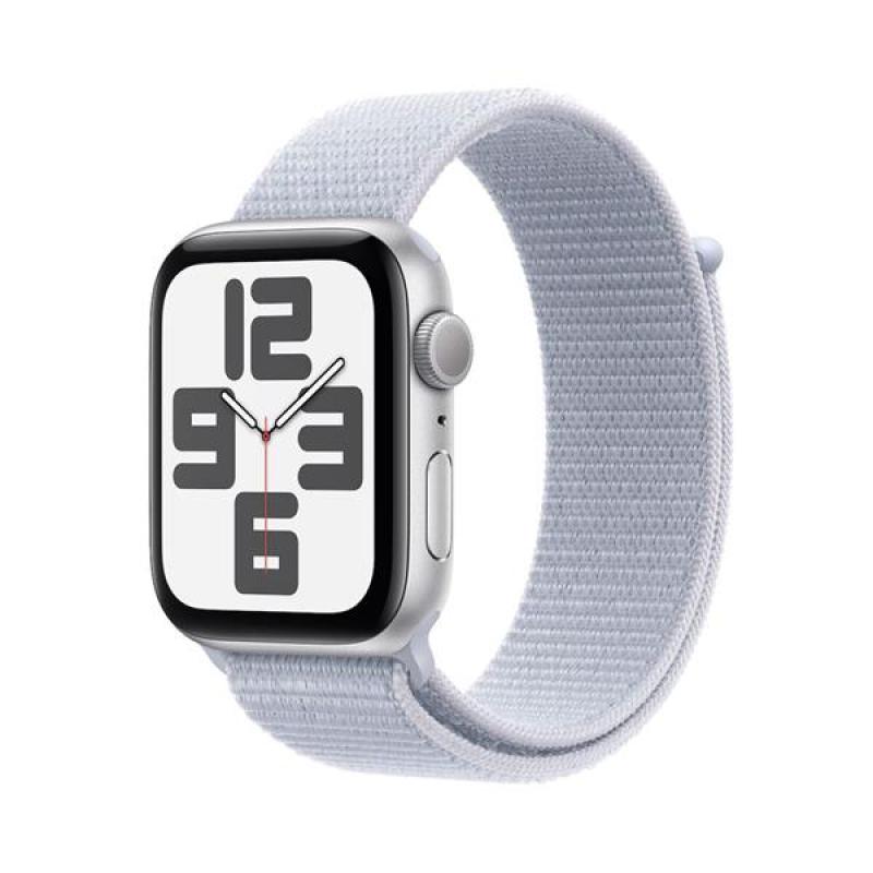 Apple Watch SE GPS 40mm Silver Aluminium Case with Blue Clou