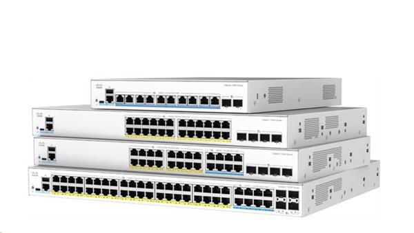 Catalyst 1300X 24-port GE, PoE, 4x10G SFP+