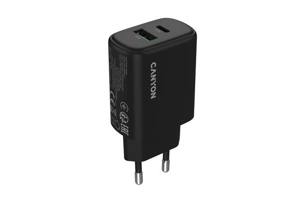 Canyon OnCharge 200, univerzálna nabíjačka do steny, 1x USB-