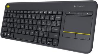 Logitech® Wireless Touch Keyboard K400 Plus Black , UK layou