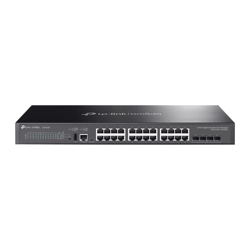 TP-LINK "Omada 24-Port Gigabit Stackable Lite L3 Managed Swi