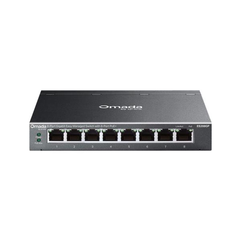 """Omada 8-Port Gigabit Easy Managed Switch with 8-Port PoE+