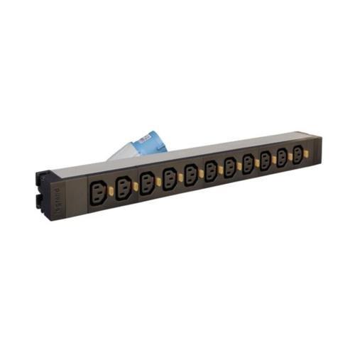 Legrand LCS3 19" PDU 1U 12 x C13 IEC 60320 standard with 3m