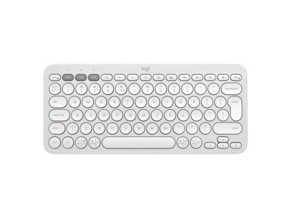 Logitech® K380s Pebble Keys 2 - TONAL WHITE - SK/CZ - BT
