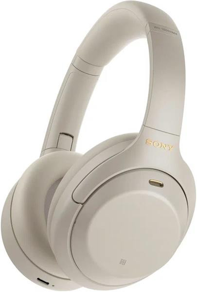 Sony WH-1000XM4 Bluetooth sluchatka strieborne