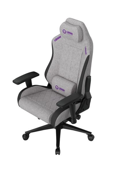 LORGAR PRO CHA41 herná stolička, látková, plne kovový rám, p