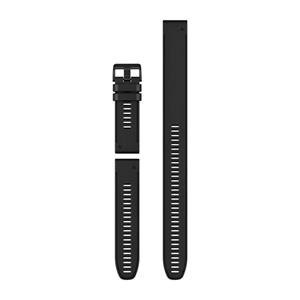 Silikónový remienok QuickFit 26 - Black (+ extra dlhý remien