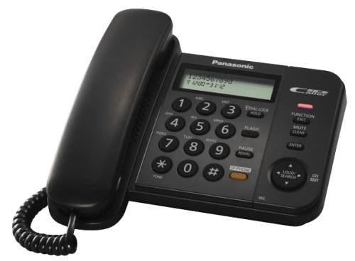 Panasonic KX-TS580FXB jednolinkovy telefon / cierny