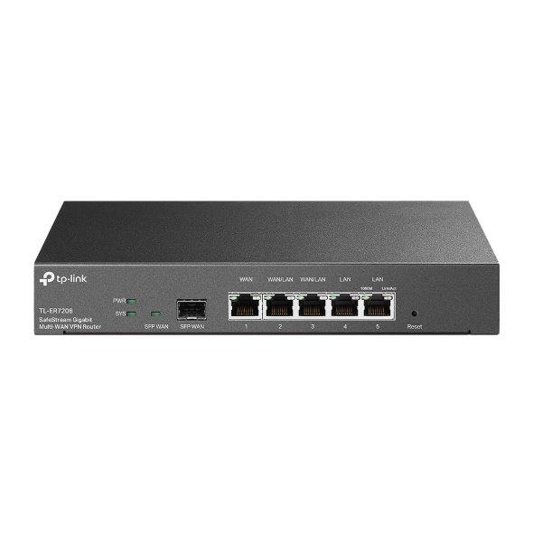 TP-LINK "SafeStream™ Gigabit Multi-WAN VPN Router PORT: 1× G