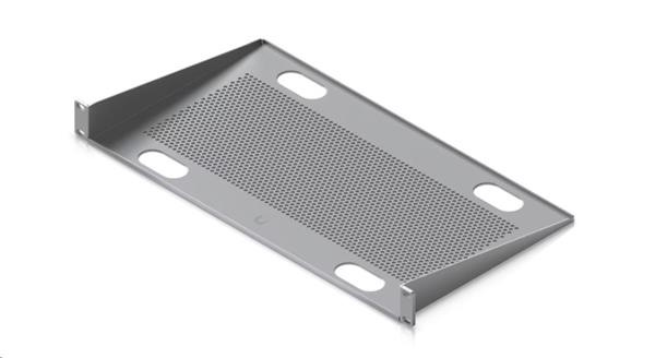 Ubiquiti 1U fixed cantilever shelf for mounting non-rackmoun
